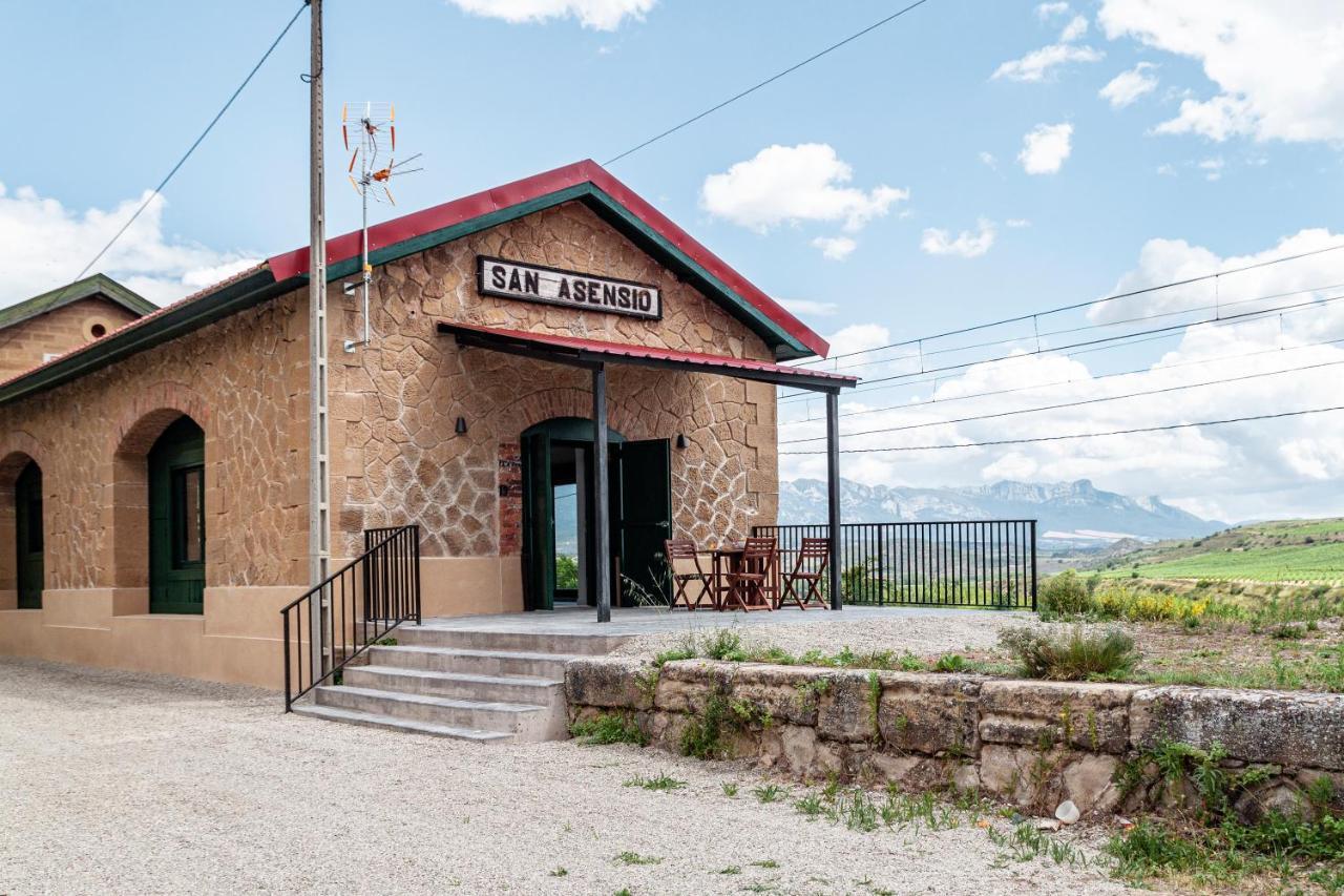 Villa La Estación San Asensio Exterior foto