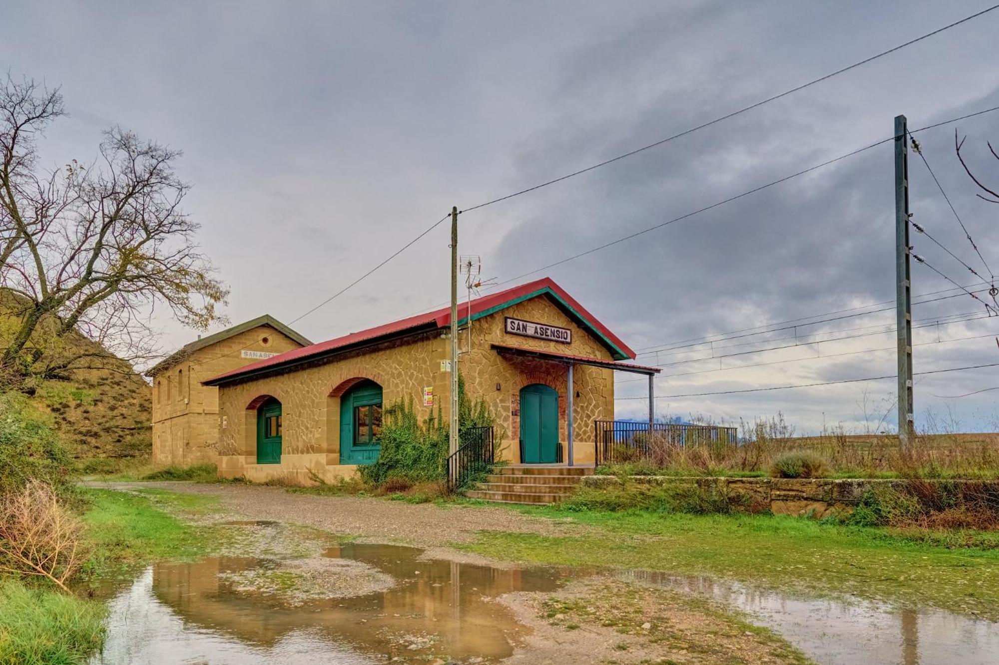 Villa La Estación San Asensio Exterior foto
